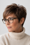 Hairstyles for Thin Fine Hair With Glasses