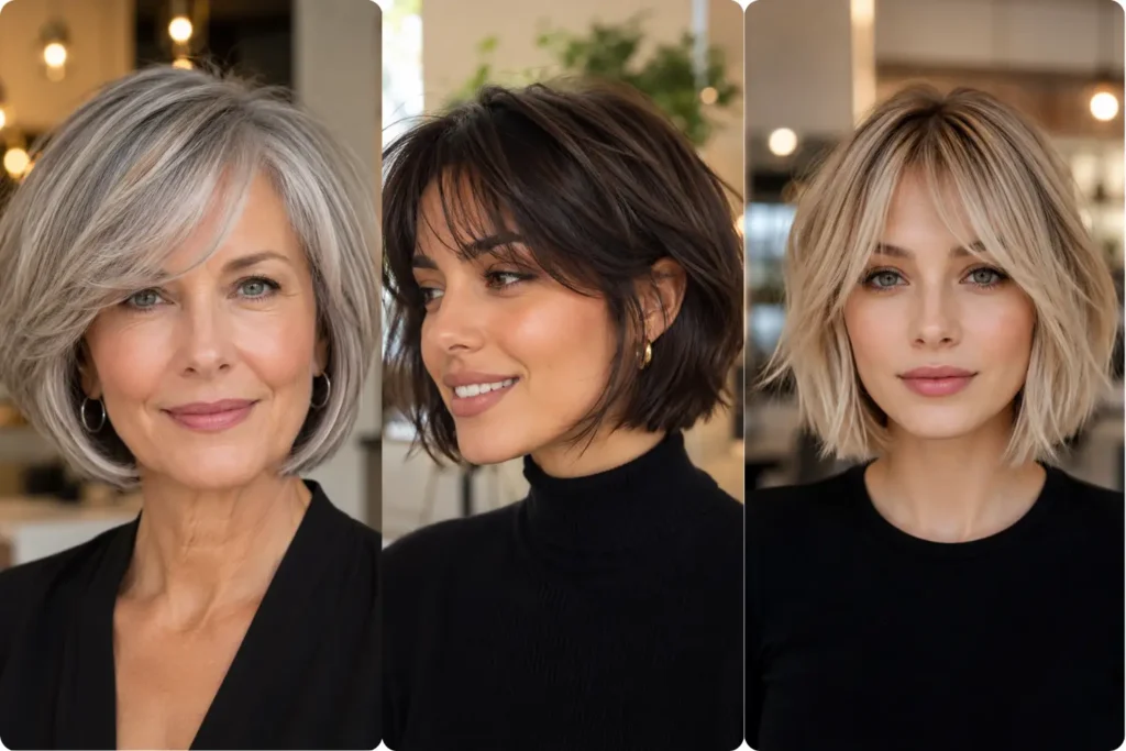 23 choppy bob hairstyles with bangs