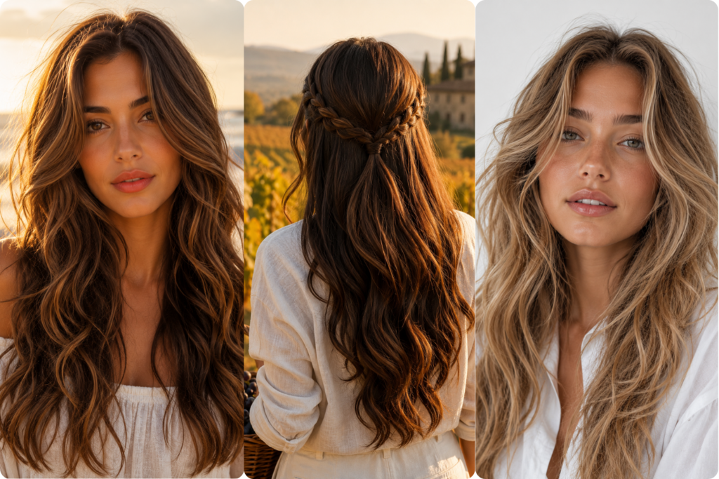 Hairstyle Ideas for Long Layered Hair