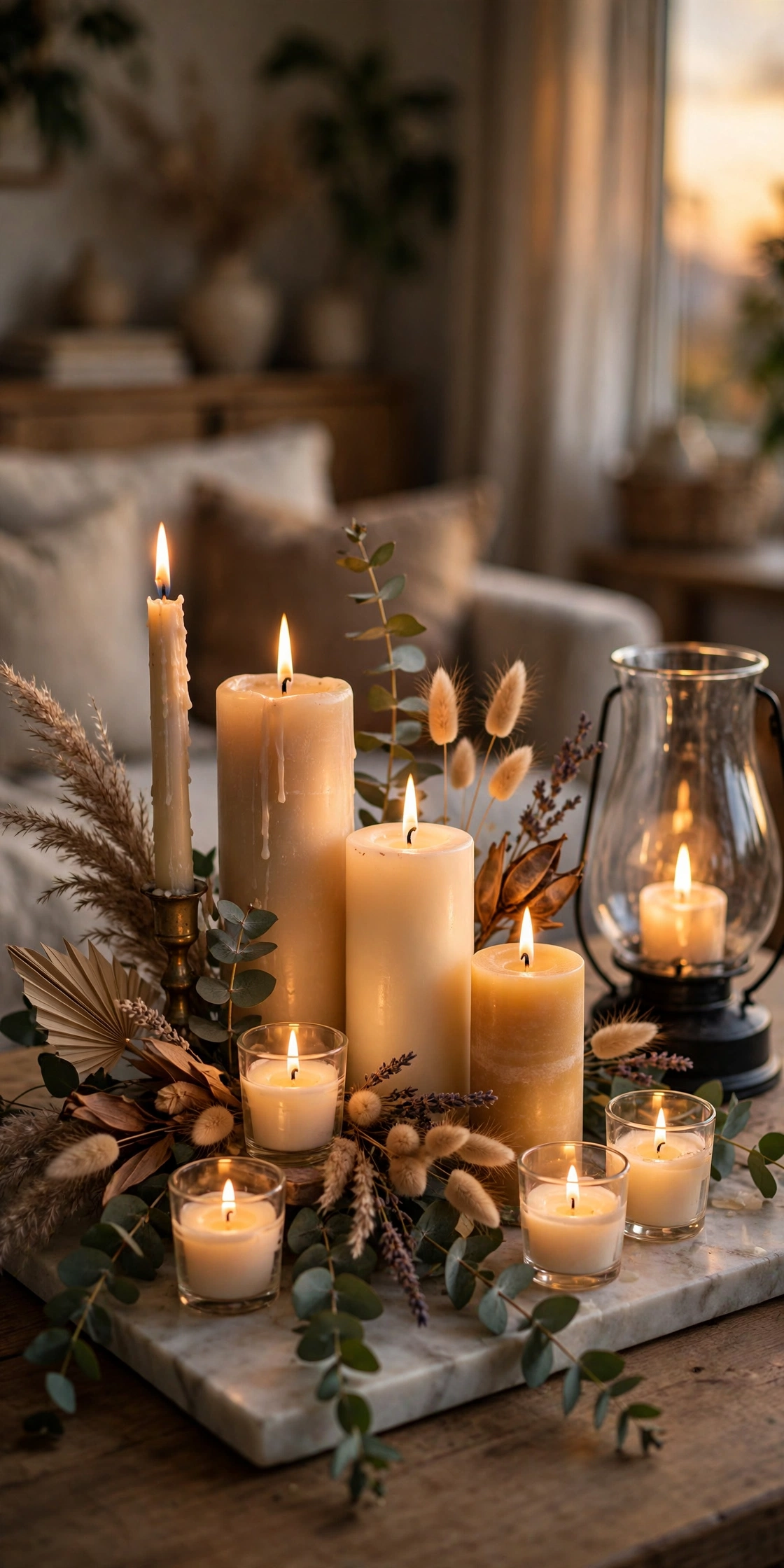 12 Ways to Style Candles in Your Home
