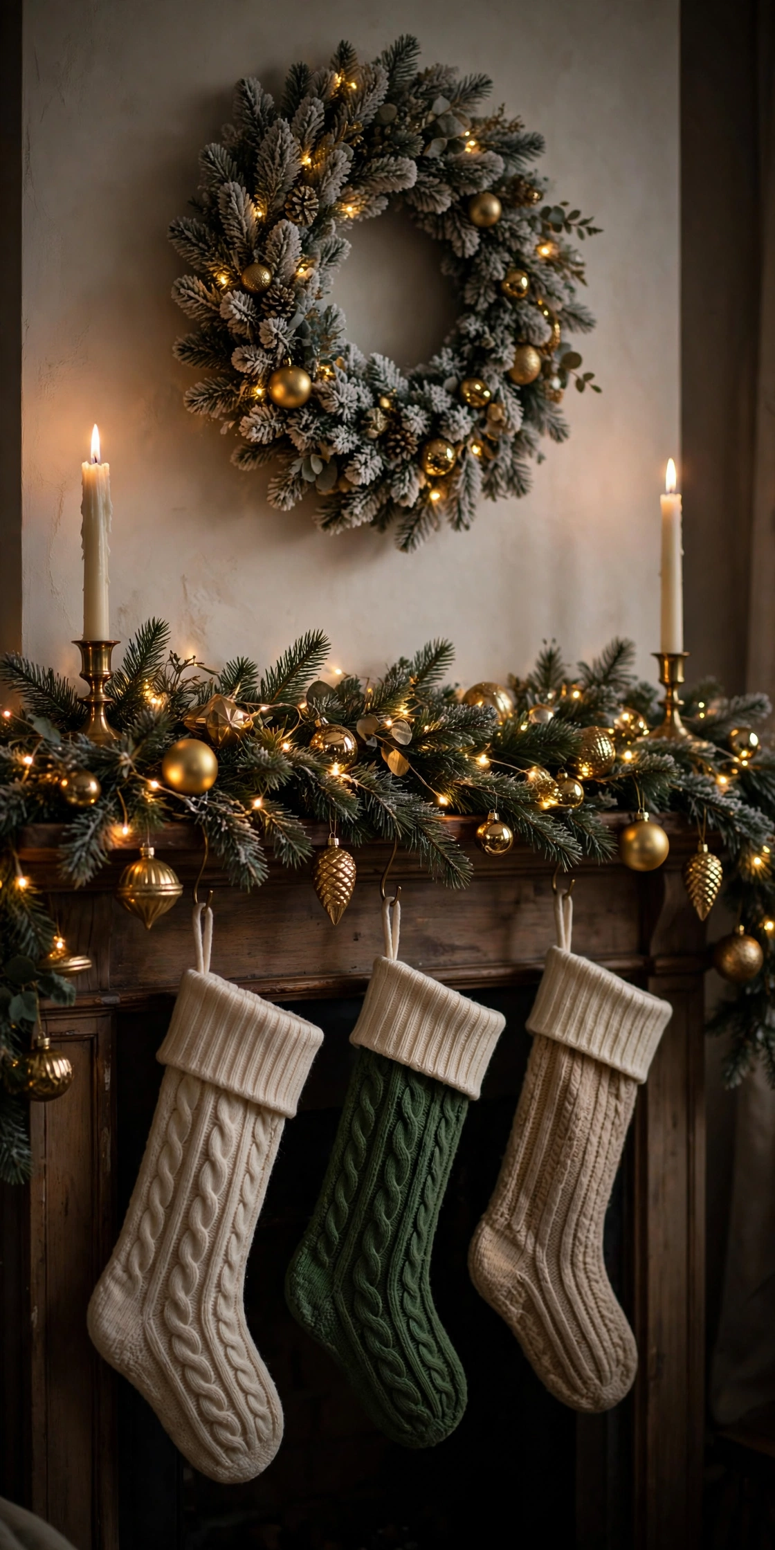 14 Christmas Mantel Decor Ideas