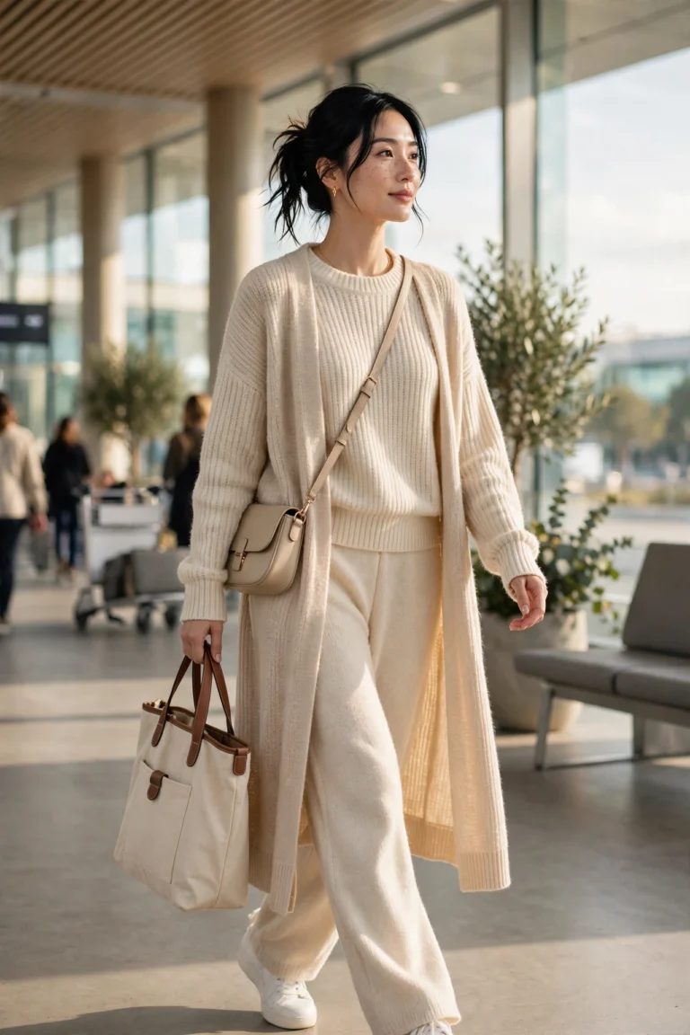 15 Cute Airport Outfits That Are Comfy and Chic