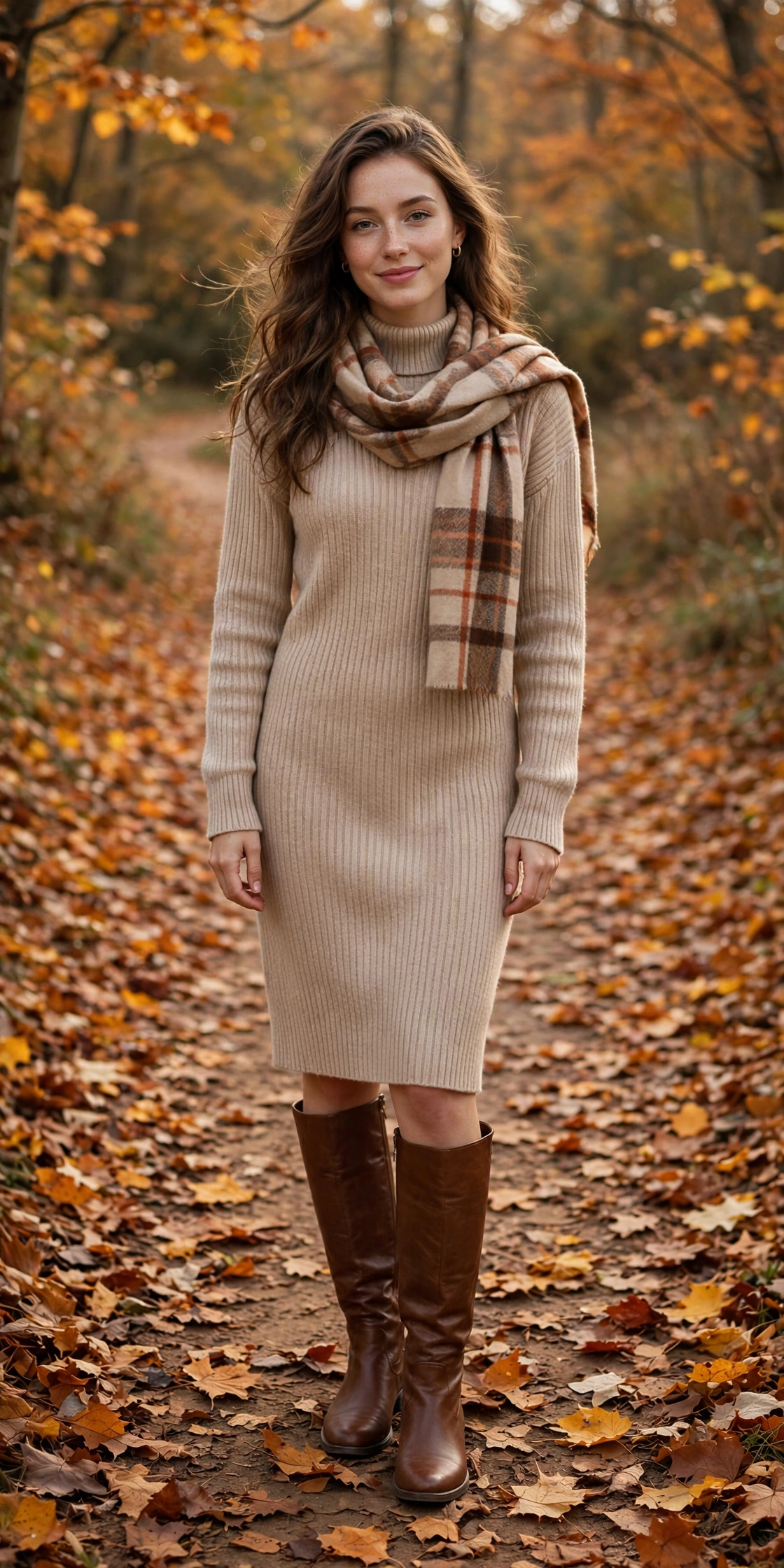 12 Sweater Dress Outfit Ideas
