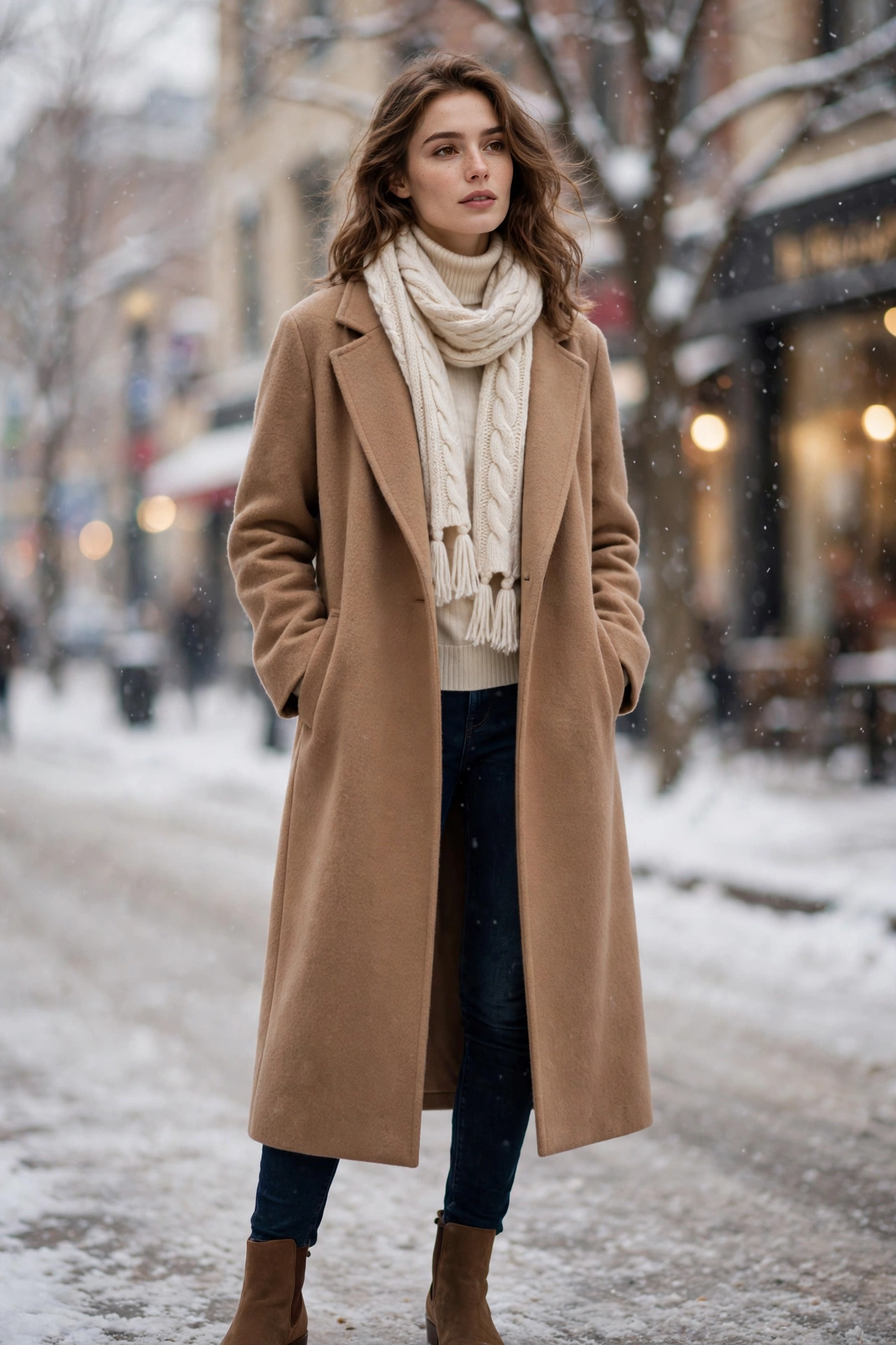 20 Winter Layering Outfits That Are Chic, Not Bulky